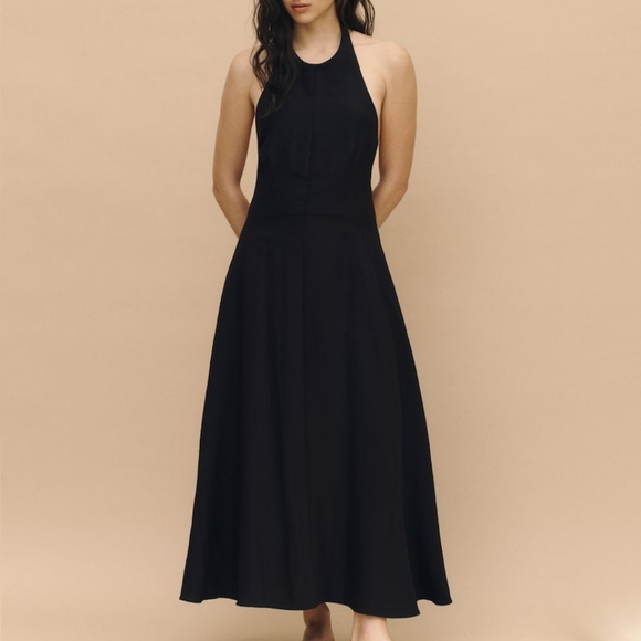 pale blue linen dress Linen Shift Dress BREEZE